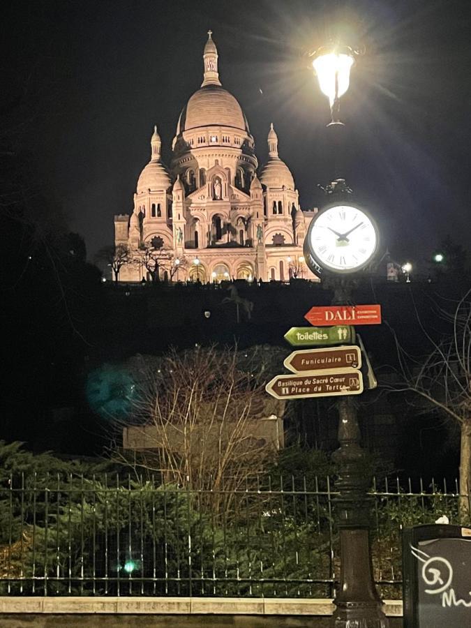 巴黎Montmartre Sacre Coeur公寓 外观 照片